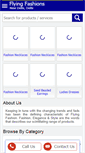 Mobile Screenshot of flying-fashions.com